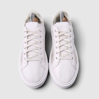 Karl Lagerfeld Sneakers, buty sportowe damskie w bardzo dobrym stanie rozmiar 37, widok z przodu