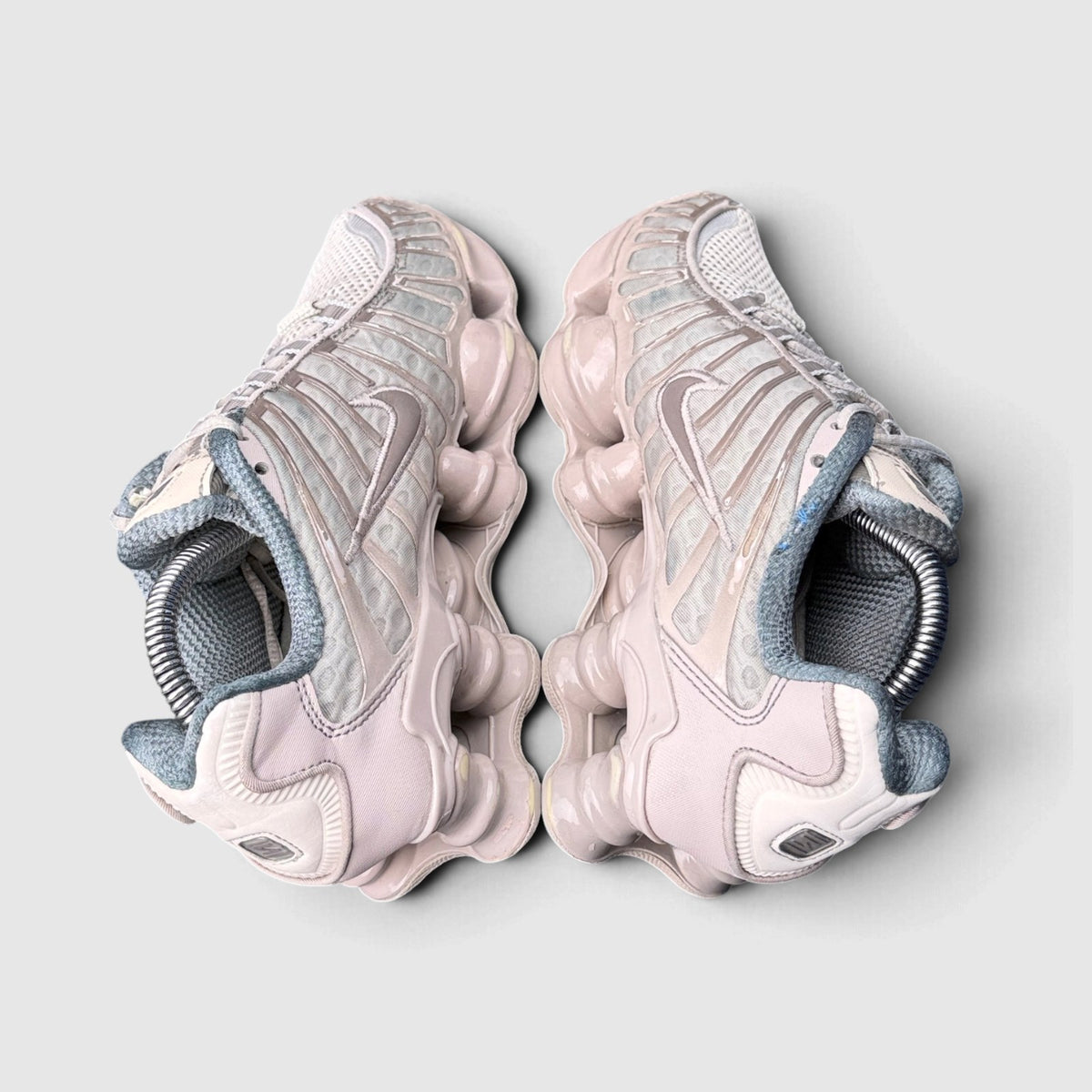 Nike Shox TL, buty sportowe damskie w bardzo dobrym stanie rozmiar 37.5, widok z góry