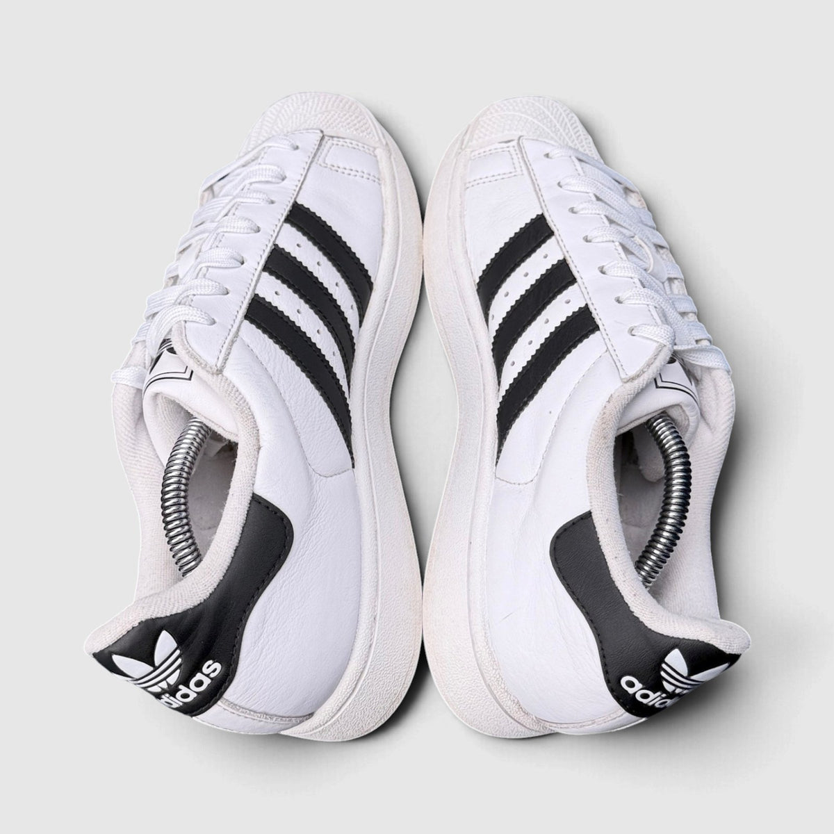 Adidas Superstar II, buty sportowe damskie w bardzo dobrym stanie rozmiar 40, widok z góry