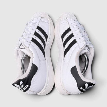 Adidas Superstar II, buty sportowe damskie w bardzo dobrym stanie rozmiar 40, widok z góry