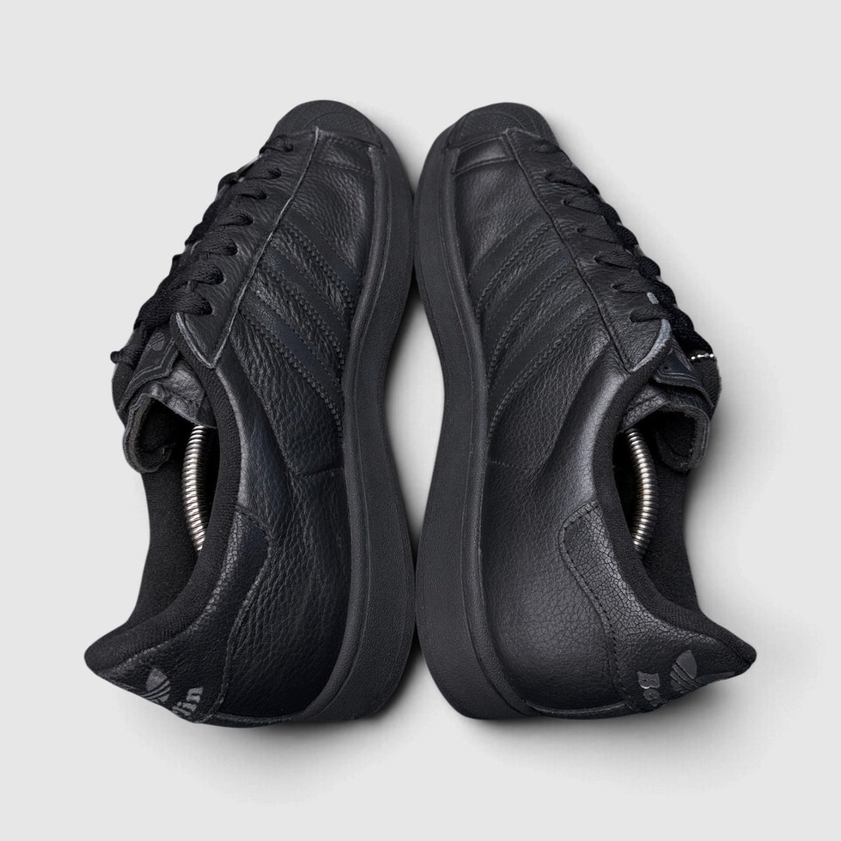Adidas Superstar II, buty sportowe męskie w bardzo dobrym stanie rozmiar 44 2/3, widok z góry