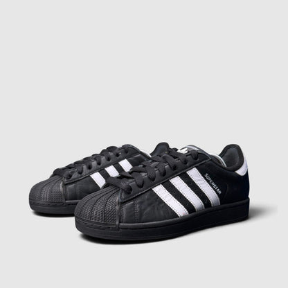 Adidas Superstar II Black White, buty sportowe damskie w bardzo dobrym stanie rozmiar 40, para butów