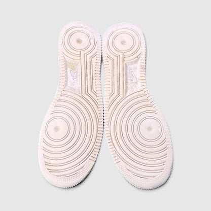 Nike Air Force 1 Low White/Black, buty sportowe męskie w bardzo dobrym stanie rozmiar 45, podeszwa