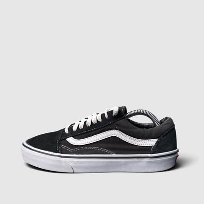 Vans Old Skool Platform, buty sportowe damskie w bardzo dobrym stanie rozmiar 39, boczny profil, lewa strona