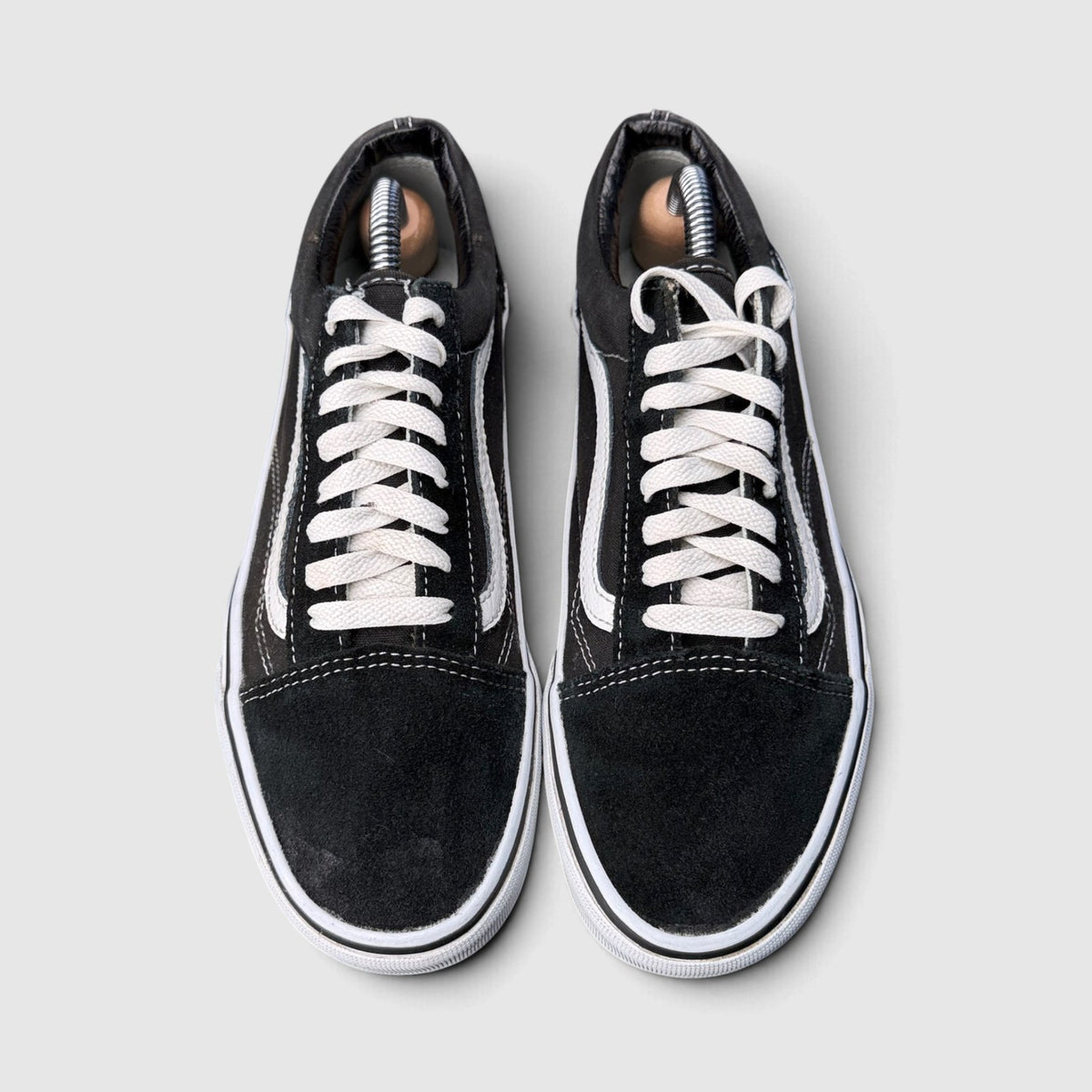 Vans Old Skool Platform, buty sportowe damskie w bardzo dobrym stanie rozmiar 39, widok z góry