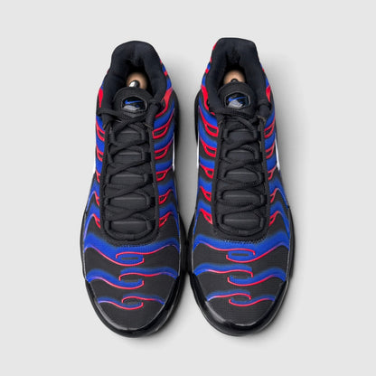 Nike Air Max Plus Spider-Man, buty sportowe męskie w bardzo dobrym stanie rozmiar 44.5, widok z góry