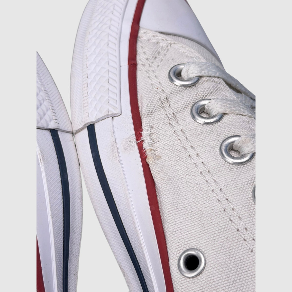 Converse Chuck Taylor All Star Optical White, buty sportowe damskie w bardzo dobrym stanie rozmiar 39, detal