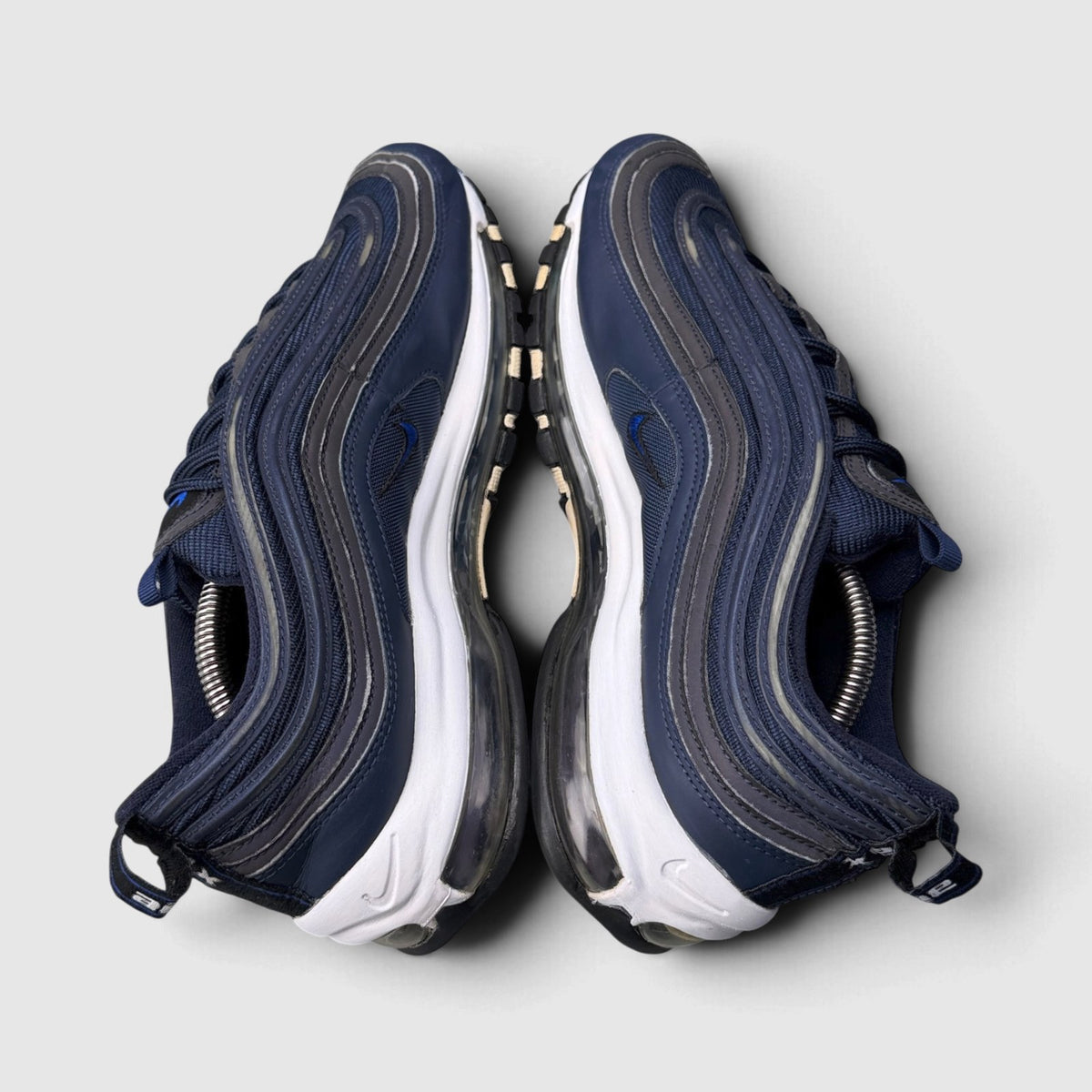 Nike Air Max 97, buty sportowe męskie w bardzo dobrym stanie rozmiar 45, widok z góry
