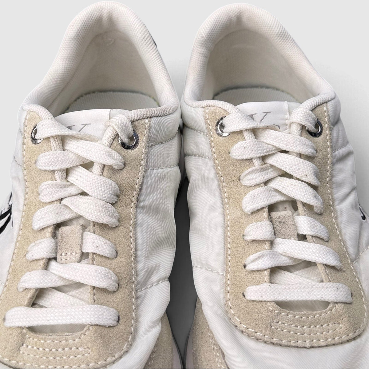 Calvin Klein Retro Runner, buty sportowe damskie w bardzo dobrym stanie rozmiar 38, widok z góry
