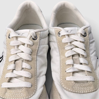 Calvin Klein Retro Runner, buty sportowe damskie w bardzo dobrym stanie rozmiar 38, widok z góry