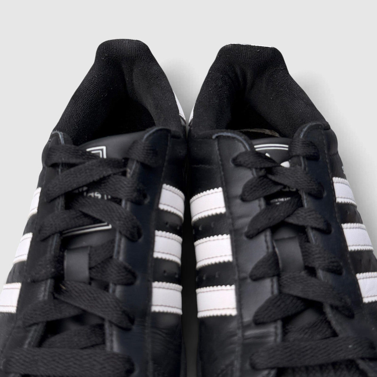 Adidas Superstar II Black White, buty sportowe damskie w bardzo dobrym stanie rozmiar 37 1/3, detal