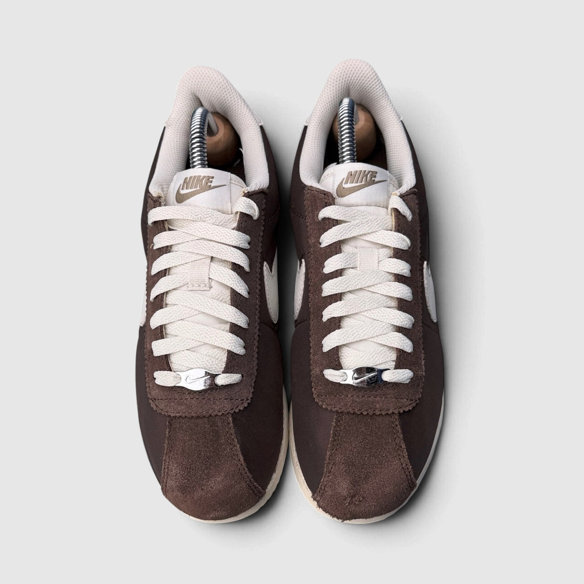 Nike Classic Cortez Baroque Brown, buty sportowe damskie w bardzo dobrym stanie rozmiar 38, widok z góry