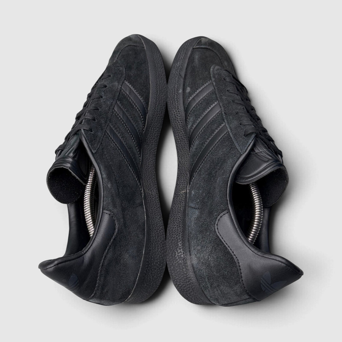 Adidas Gazelle Triple Black, buty sportowe męskie w bardzo dobrym stanie rozmiar 45 1/3, para butów