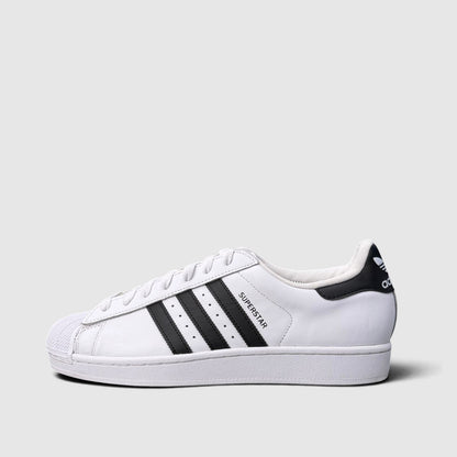 Adidas Superstar II, buty sportowe męskie w bardzo dobrym stanie rozmiar 45 1/3, boczny profil, lewa strona