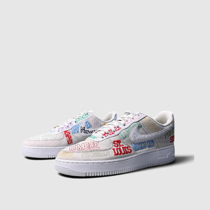 Nike Air Force 1 '07 LV8, buty sportowe męskie w bardzo dobrym stanie rozmiar 44, para butów