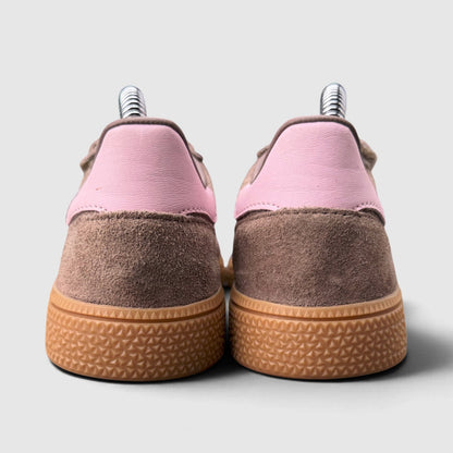 Adidas Handball Spezial, buty sportowe dziecięce w bardzo dobrym stanie rozmiar 33, widok z tyłu