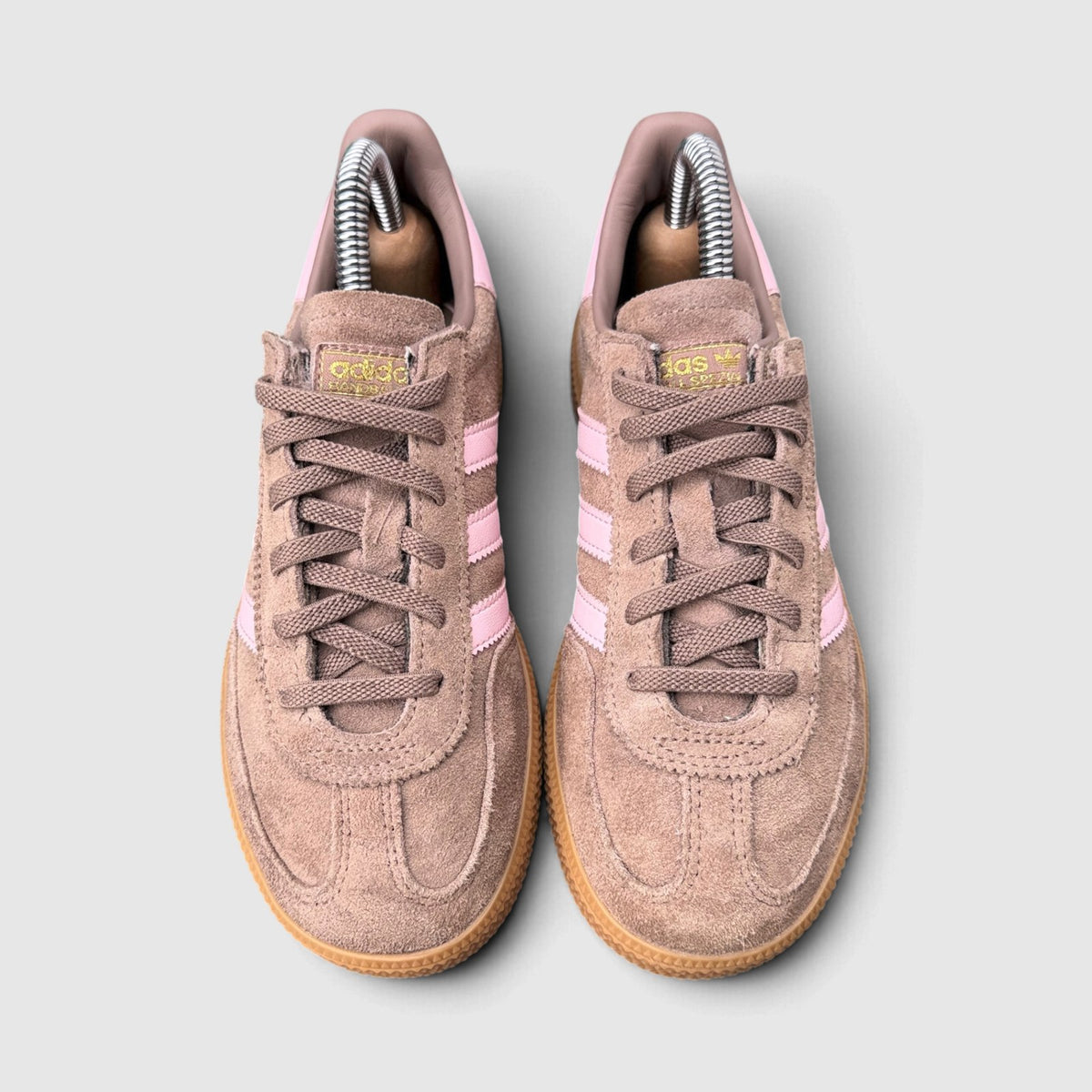 Adidas Handball Spezial, buty sportowe dziecięce w bardzo dobrym stanie rozmiar 33, widok z góry