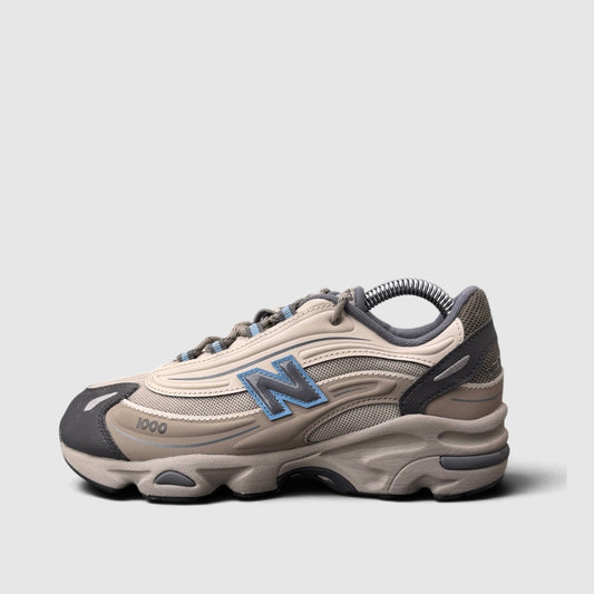 New Balance 1000, buty sportowe damskie w bardzo dobrym stanie rozmiar 37, boczny profil, lewa strona