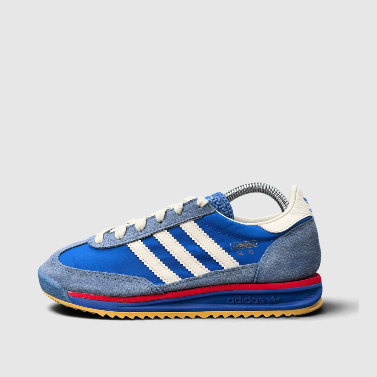 Adidas SL 72 RS, buty sportowe damskie w bardzo dobrym stanie rozmiar 38, boczny profil, lewa strona