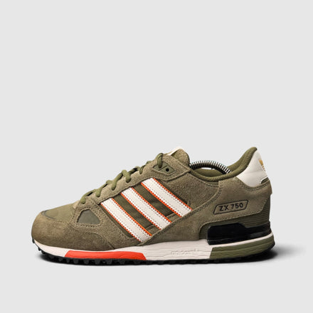 Adidas ZX 750, buty sportowe męskie w bardzo dobrym stanie rozmiar 42, boczny profil, lewa strona