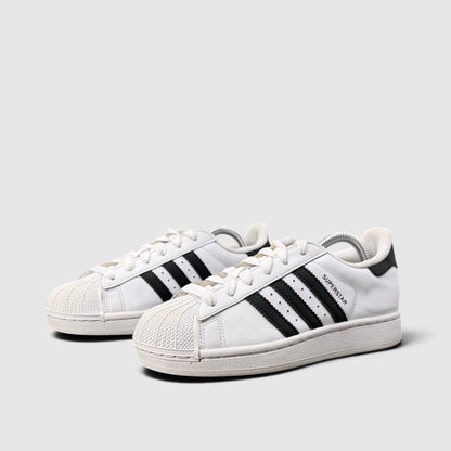 Adidas Superstar II Cloud White Black, buty sportowe damskie w bardzo dobrym stanie rozmiar 37 1/3, para butów