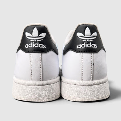 Adidas Superstar II Cloud White Black, buty sportowe damskie w bardzo dobrym stanie rozmiar 37 1/3, widok z tyłu