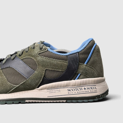 Scotch & Soda Vivex, buty sportowe męskie w bardzo dobrym stanie rozmiar 43, boczny profil, lewa strona