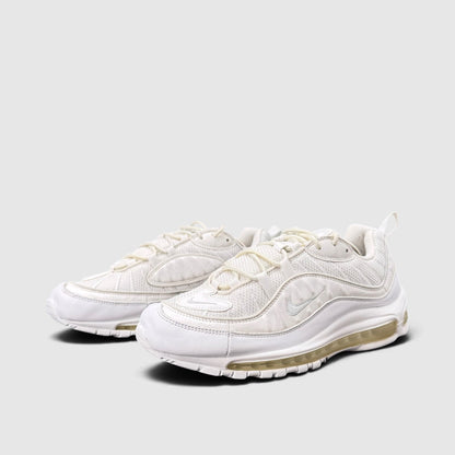 Nike Air Max 98 Triple White, buty sportowe męskie w bardzo dobrym stanie rozmiar 43, para butów