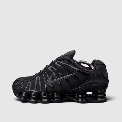 Nike Shox TL Metallic Hematite, buty sportowe męskie w bardzo dobrym stanie rozmiar 42.5, boczny profil, lewa strona