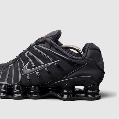 Nike Shox TL Metallic Hematite, buty sportowe męskie w bardzo dobrym stanie rozmiar 42.5, boczny profil, prawa strona
