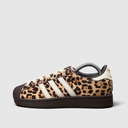 Adidas Superstar II, buty sportowe damskie w bardzo dobrym stanie rozmiar 36 2/3, boczny profil, lewa strona