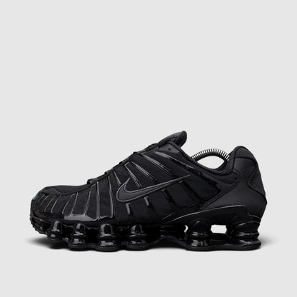 Nike Shox TL Metallic Hematite, buty sportowe męskie w bardzo dobrym stanie rozmiar 44, boczny profil, prawa strona