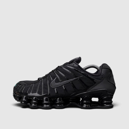 Nike Shox TL Metallic Hematite, buty sportowe męskie w bardzo dobrym stanie rozmiar 44, boczny profil, prawa strona