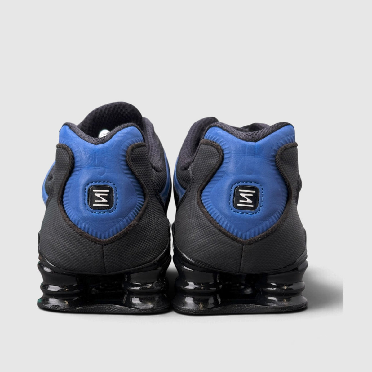 Nike Shox TL Reflective Court Blue, buty sportowe męskie w bardzo dobrym stanie rozmiar 43, widok z tyłu