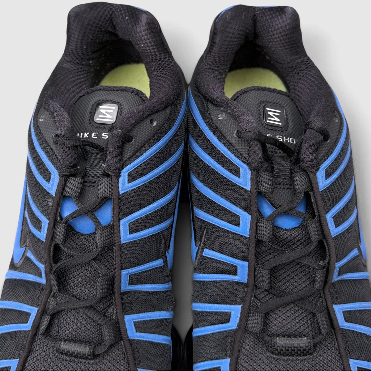 Nike Shox TL Reflective Court Blue, buty sportowe męskie w bardzo dobrym stanie rozmiar 43, widok z góry