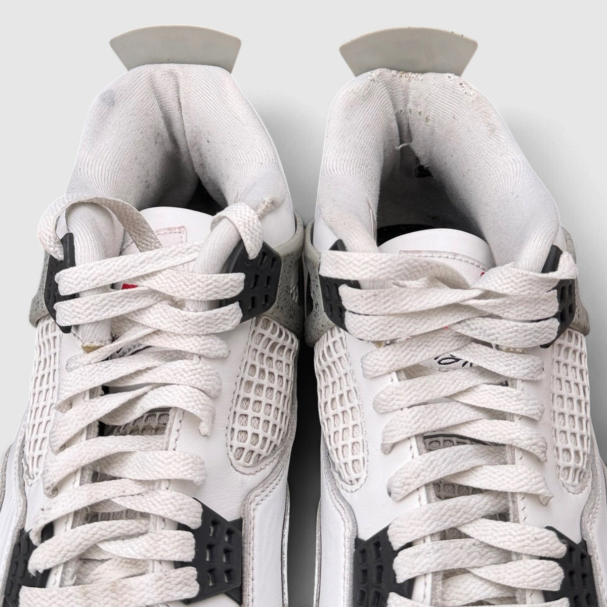 Nike Air Jordan 4 White Cement, buty sportowe męskie w bardzo dobrym stanie rozmiar 46, wkładka