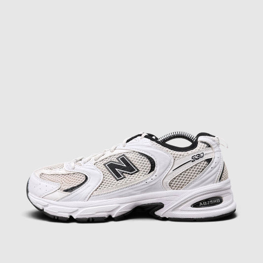 New Balance 530, buty sportowe damskie w bardzo dobrym stanie rozmiar 38.5, boczny profil, lewa strona