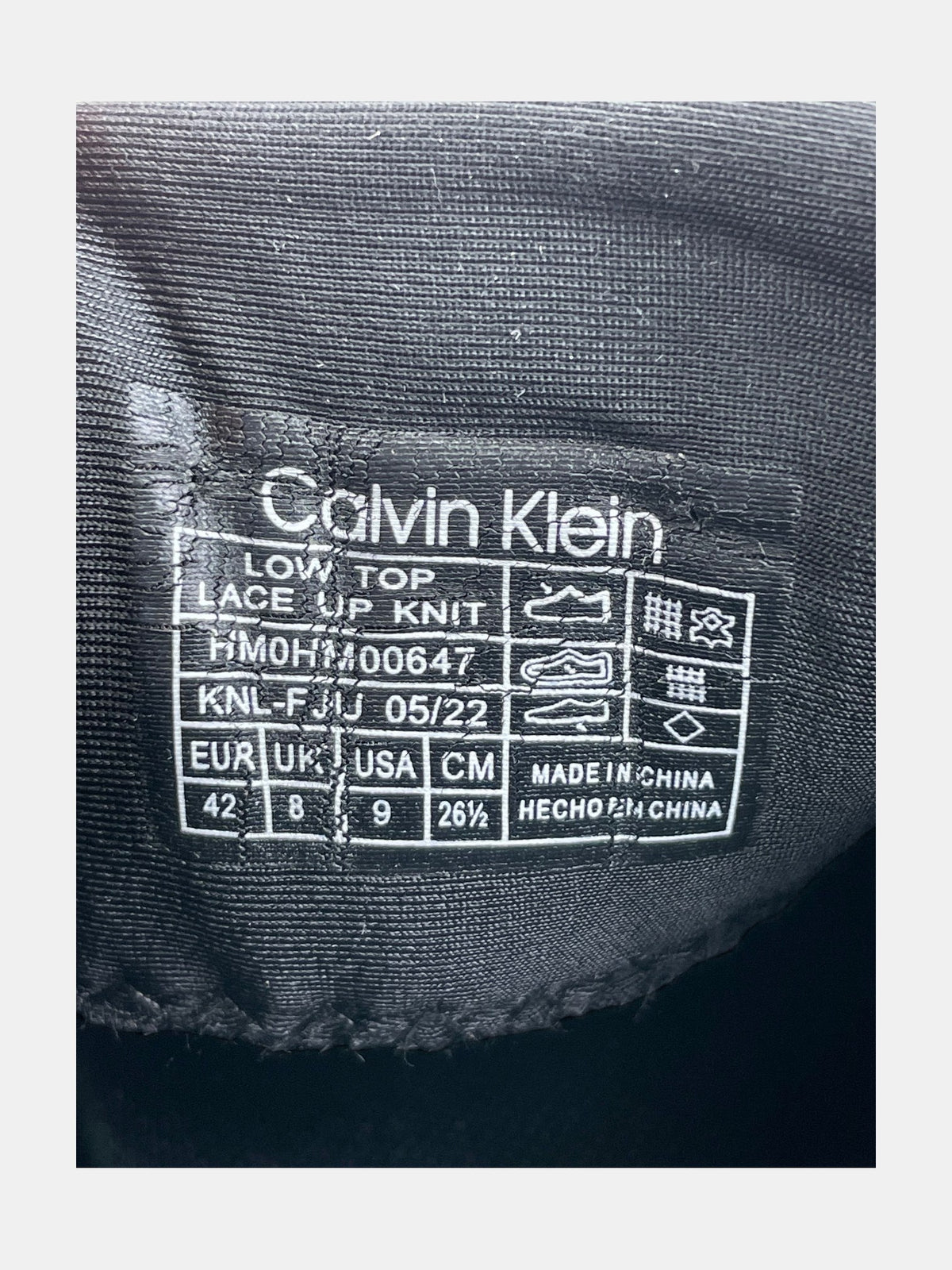 Calvin Klein Low Top Lace Up Knit rozmiar 42