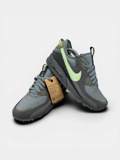 Nike Air Max Terrascape 90 Cool Grey Honeydew — buty sportowe męskie nowe rozmiar 44, boczny profil