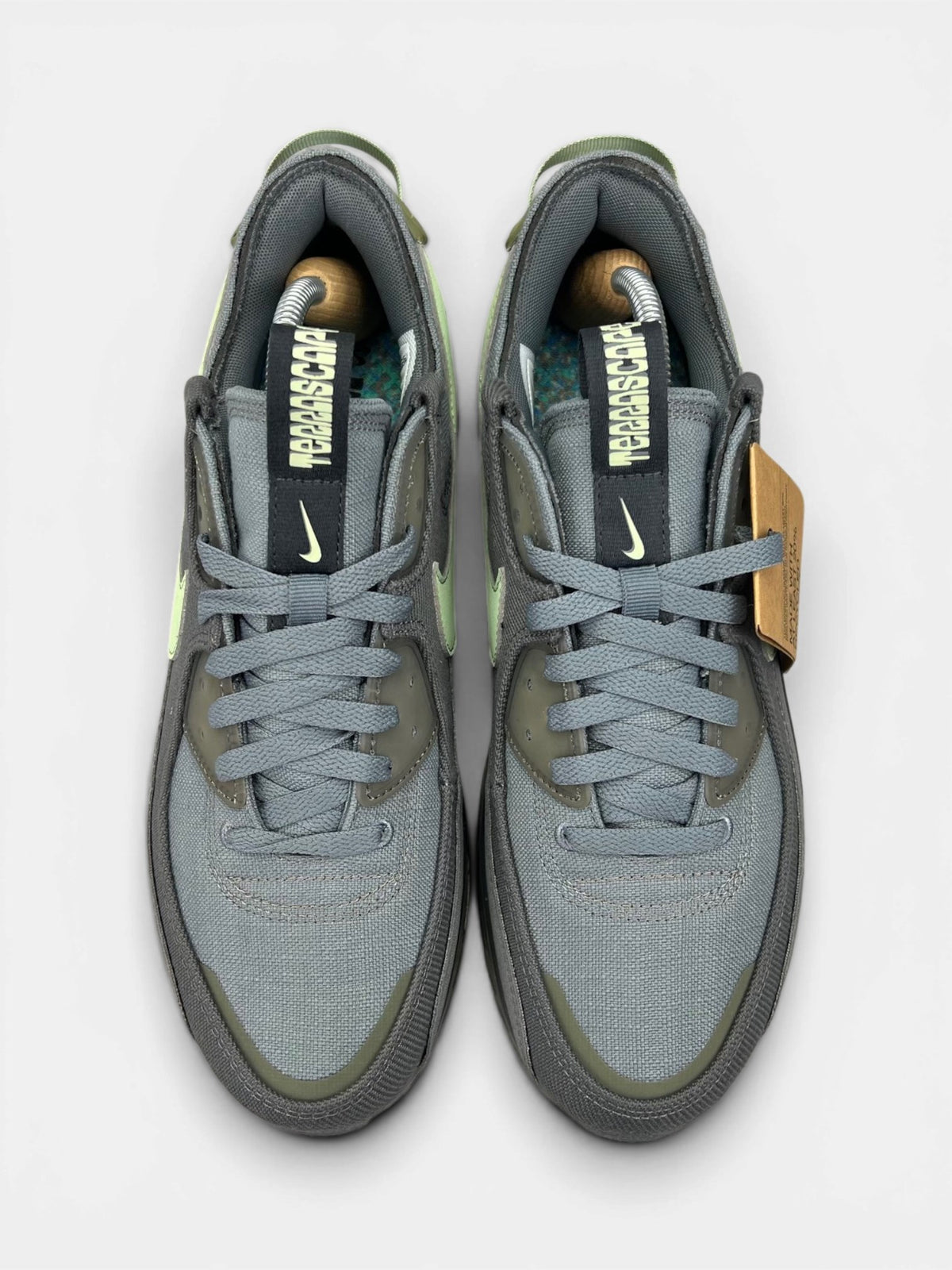 Nike Air Max Terrascape 90 Cool Grey Honeydew — buty sportowe męskie nowe rozmiar 44, widok z góry