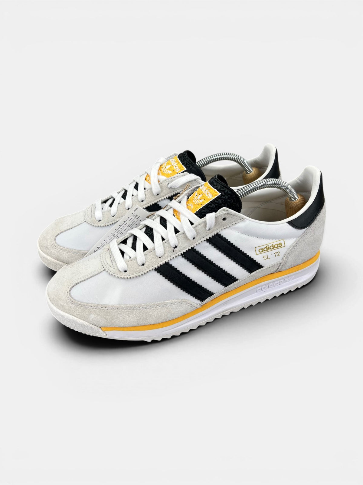 Adidas SL 72 RS Spark Yellow — buty sportowe męskie nowe rozmiar 43 1/3, widok z boku