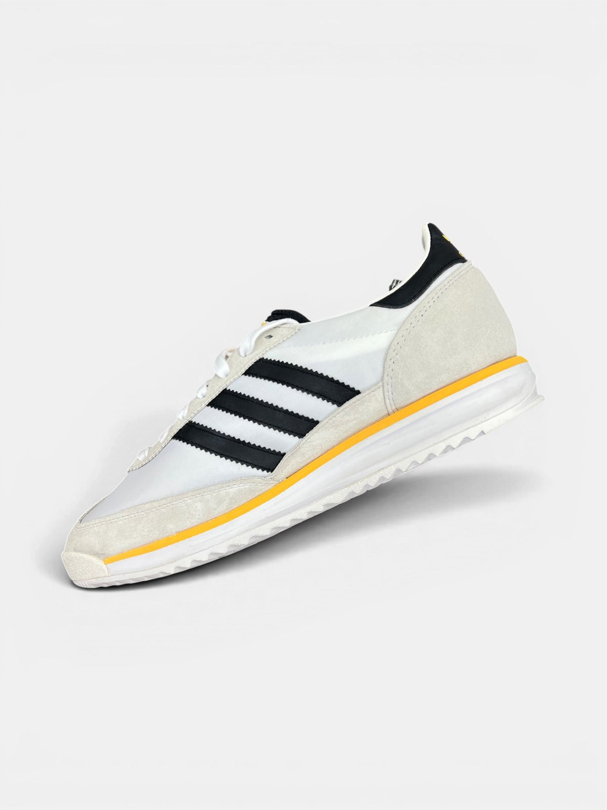 Adidas SL 72 RS Spark Yellow — buty sportowe męskie nowe rozmiar 43 1/3, wewnętrzny panel prawego buta