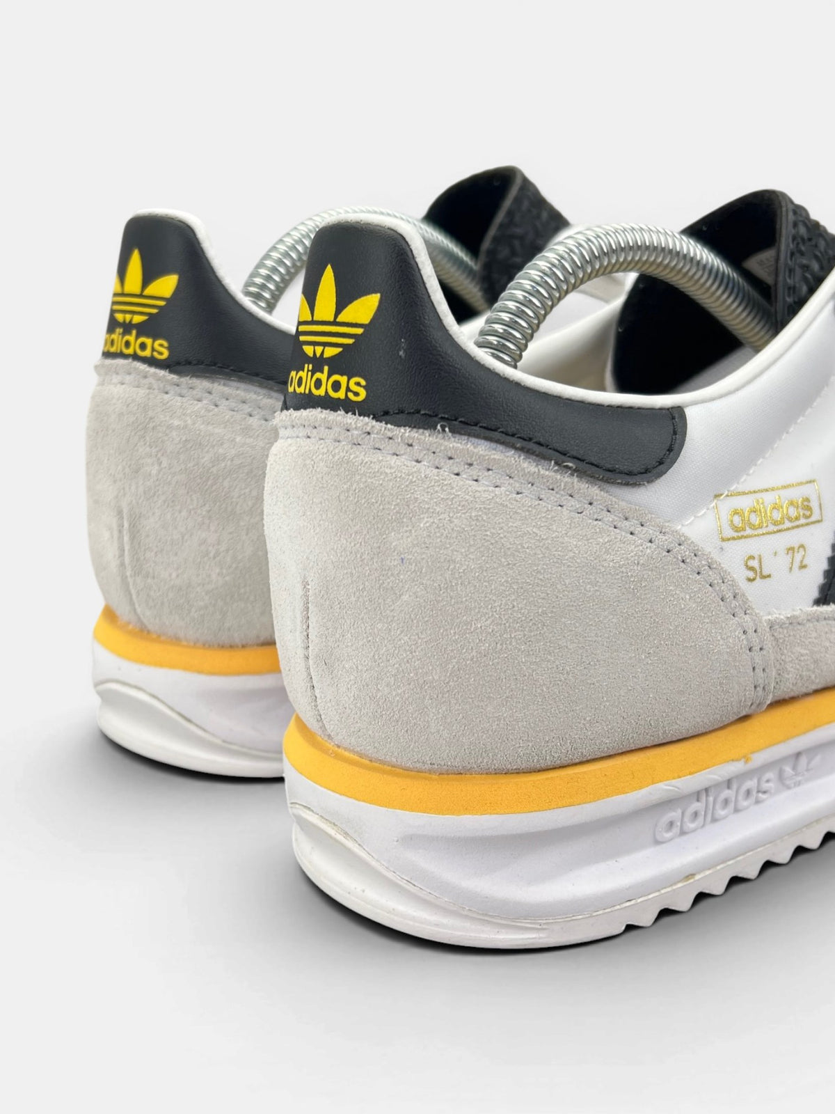 Adidas SL 72 RS Spark Yellow — buty sportowe męskie nowe rozmiar 43 1/3, widok z tyłu
