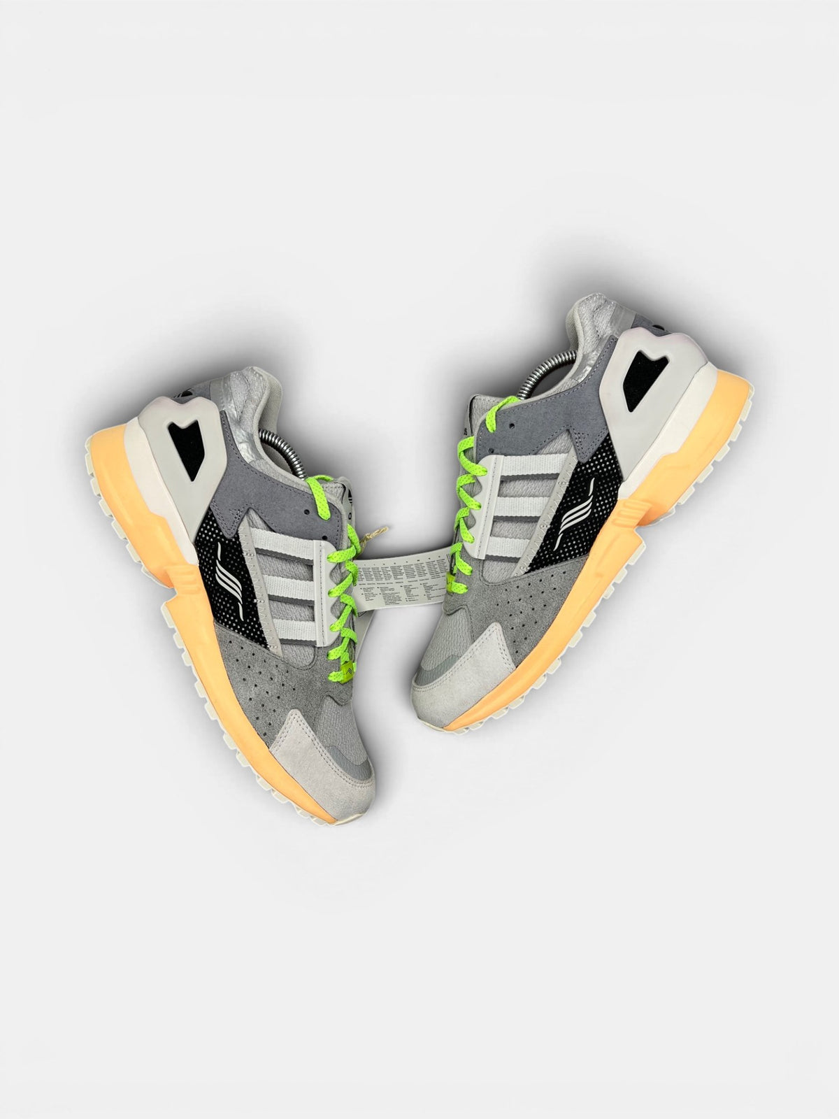 Adidas ZX 10000 C Acid Orange — buty sportowe męskie nowe rozmiar 43 1/3, widok z góry na zewnętrzną stronę butów
