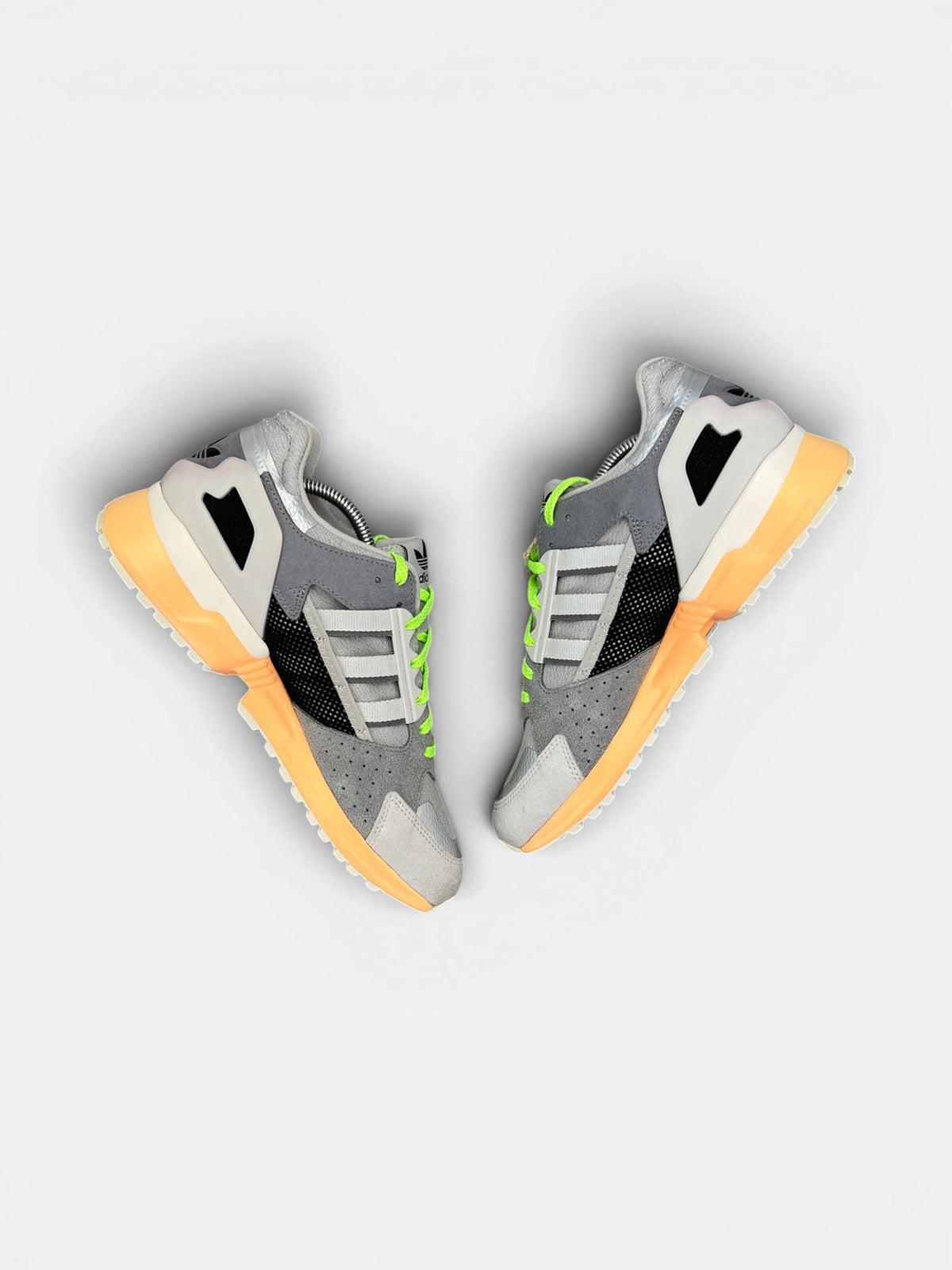 Adidas ZX 10000 C Acid Orange — buty sportowe męskie nowe rozmiar 43 1/3, widok z góry na wewnętrzną stronę butów