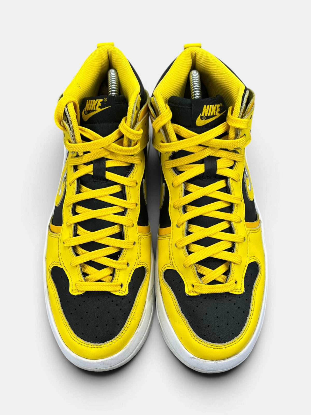 Nike Dunk High Varsity Maize — buty sportowe damskie w bardzo dobrym stanie rozmiar 39, widok z góry