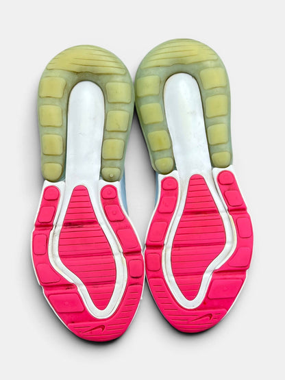 Nike Air Max 270 White Pinksicle — buty sportowe damskie w bardzo dobrym stanie rozmiar 39, podeszwa
