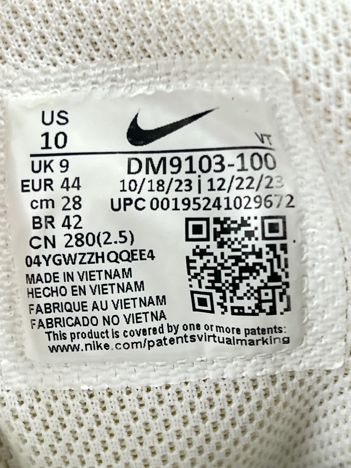 Nike Air Max 95 Ultra White Reflective — buty sportowe męskie w bardzo dobrym stanie rozmiar 44, opcjonalne zdjęcie 1