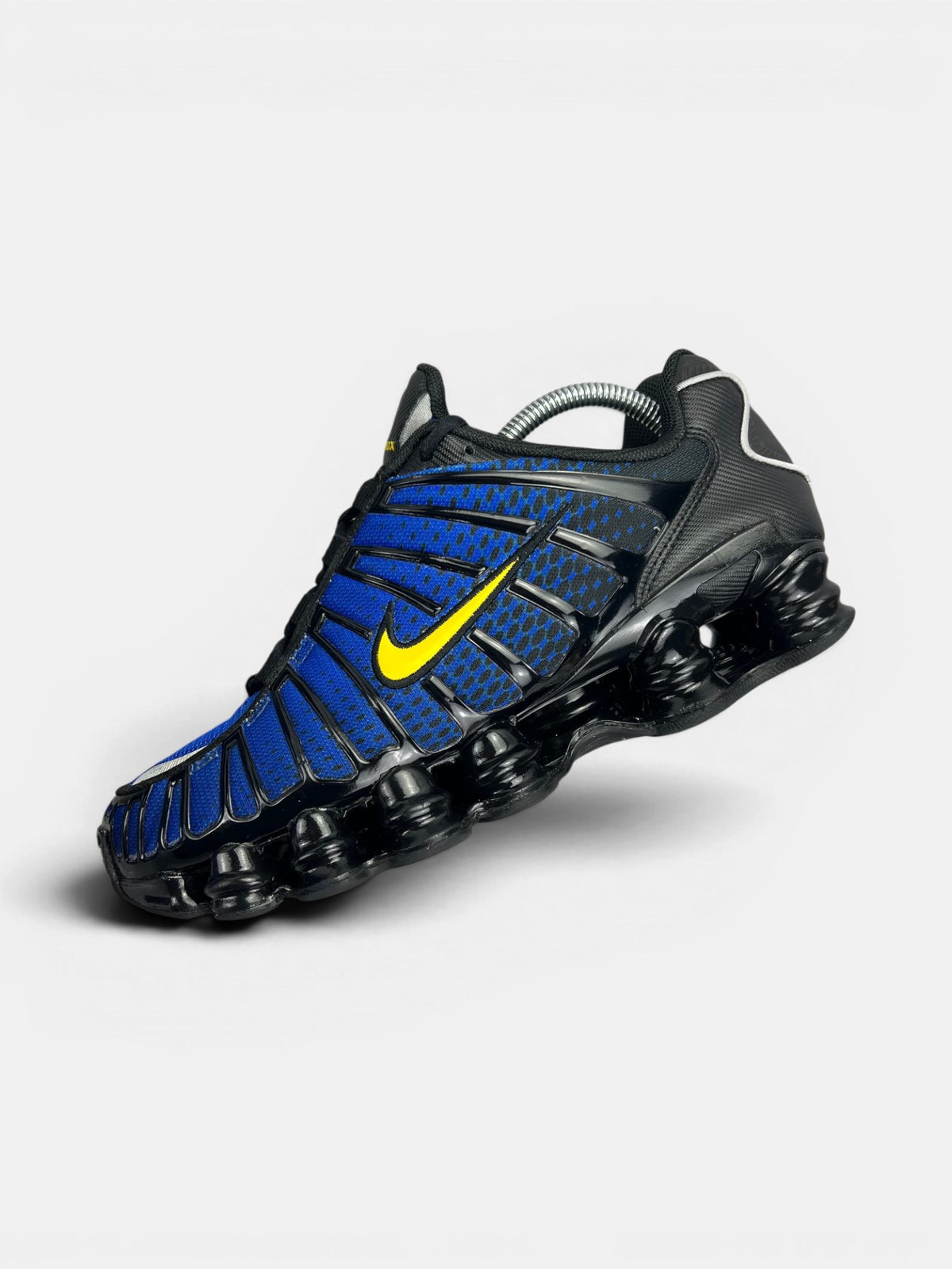 Nike Shox TL Lyon Blue — buty sportowe męskie w bardzo dobrym stanie rozmiar 42, zewnętrzny panel lewego buta