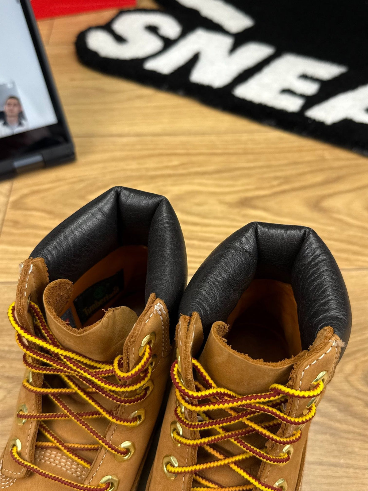 Timberland Premium 6-Inch Boot Wheat Nubuck — buty zimowe damskie w bardzo dobrym stanie rozmiar 37, podeszwa